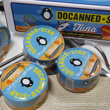 Decanned Canned Chunk Tuna in Brine